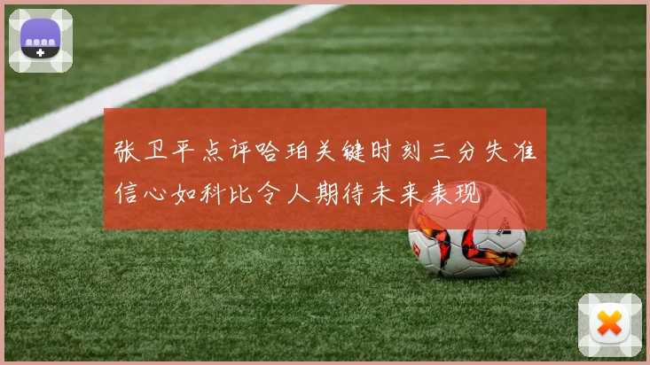 张卫平点评哈珀关键时刻三分失准信心如科比令人期待未来表现